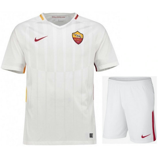 Ensemble Foot AS Roma Adulte 2017/2018 Extérieur