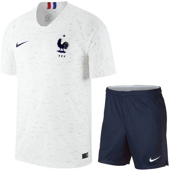 Ensemble Foot Equipe de France Enfant Extérieur 2018/2019 Coupe Du Monde