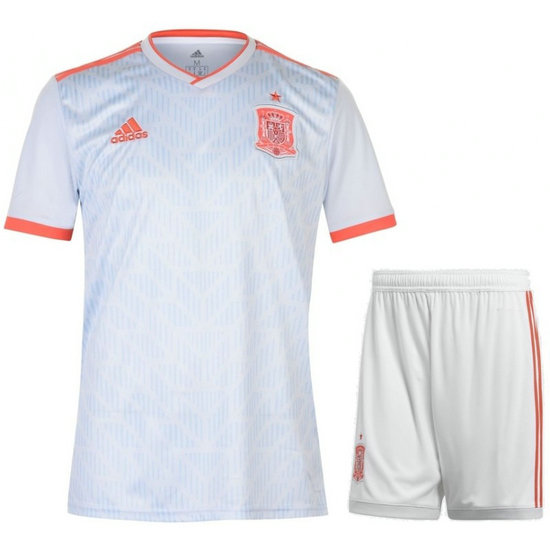 Ensemble Foot Espagne Adulte 2018/2019 Maillot Short Coupe Du Monde Extérieur