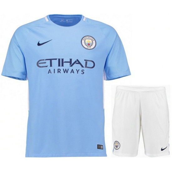 Ensemble Foot Manchester City Junior 2017/2018 Domicile