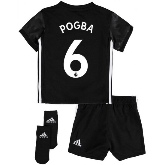 Ensemble Foot Manchester United Bébé POGBA 2017/2018 Extérieur