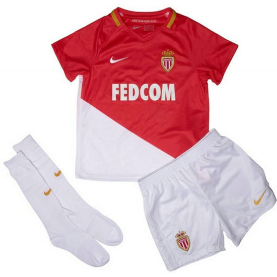 Ensemble Foot Monaco Enfant 2017/2018 Domicile