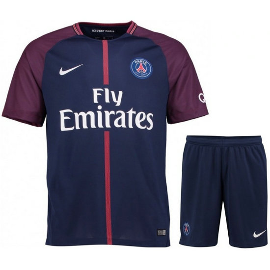 Ensemble Foot PSG Paris Saint Germain Adulte 2017/2018 Domicile