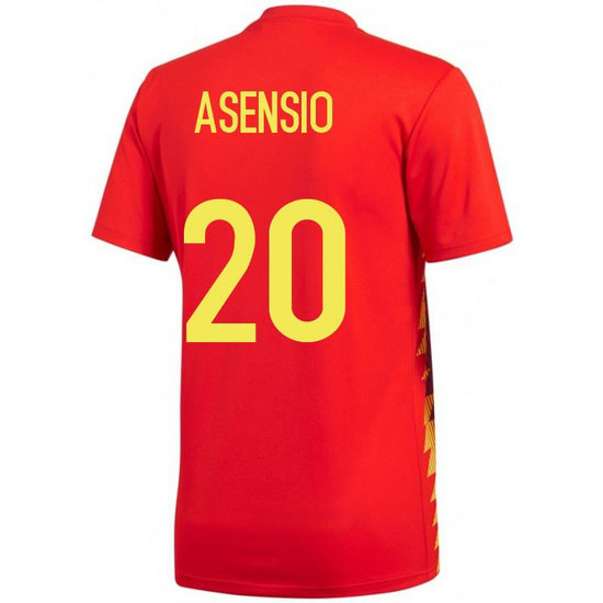 Maillot Espagne ASENSIO Domicile 2018/2019 Coupe du Monde