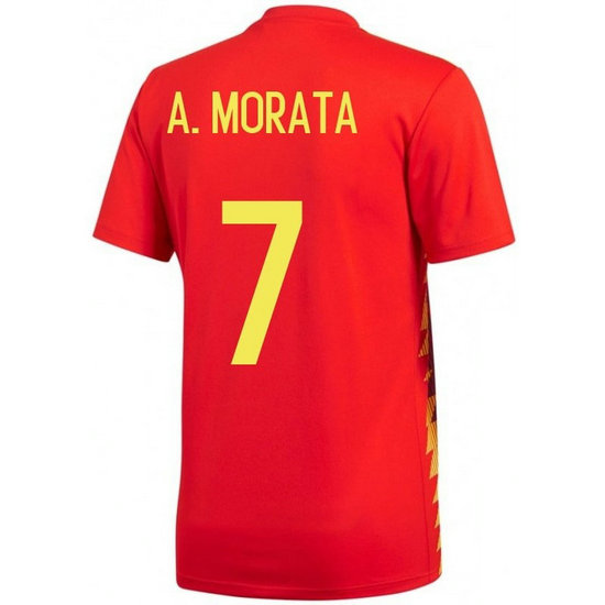 Maillot Espagne MORATA Domicile 2018/2019 Coupe du Monde