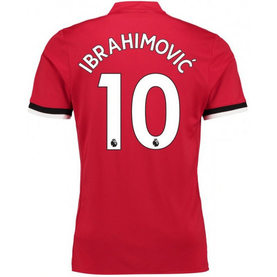 Maillot Manchester United IBRAHIMOVIC 2017/2018 Domicile