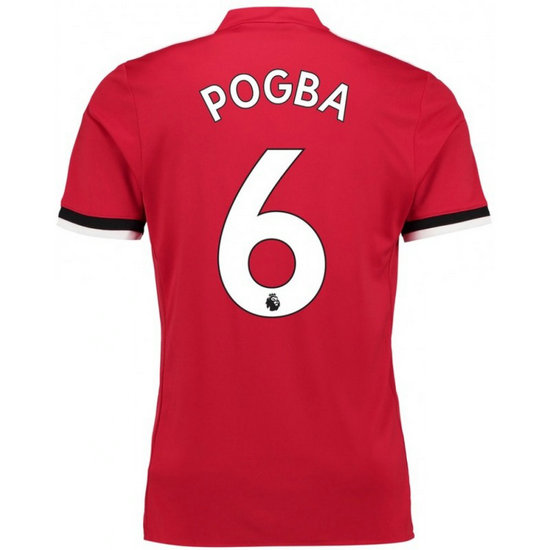 Maillot Manchester United POGBA 2017/2018 Domicile