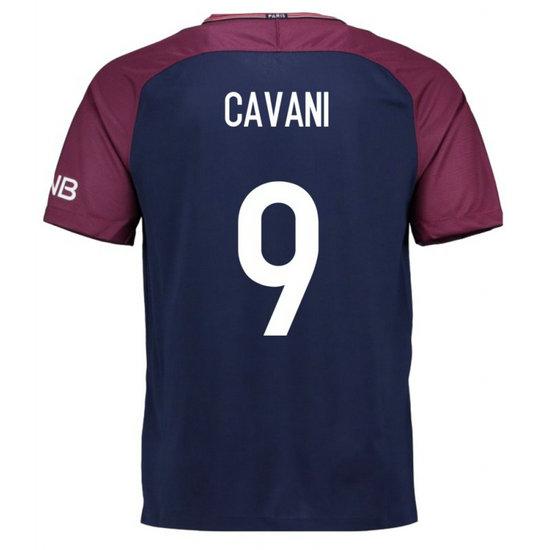 Maillot PSG Paris Saint Germain CAVANI 2017/2018 Domicile