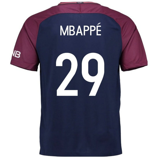 Maillot PSG Paris Saint Germain Enfant MBAPPE 2017/2018 Domicile