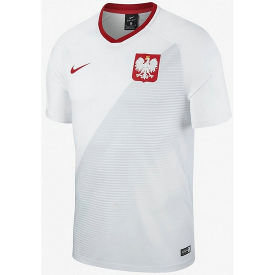 Maillot Pologne Enfant Fan Shirt Domicile 2018/2019 Coupe Du Monde