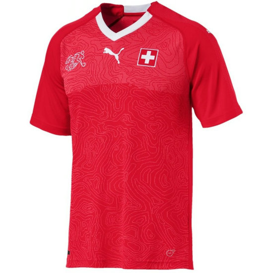 Maillot Suisse Domicile 2018/2019 Coupe Du Monde