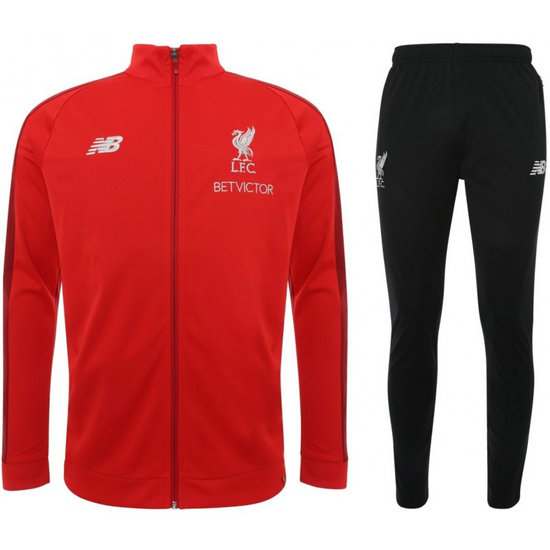 Survetement Football Liverpool 2018/2019 Homme Rouge-Noir