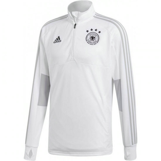 Sweat Foot Allemagne 2018/2019 Coupe du Monde Homme Blanc