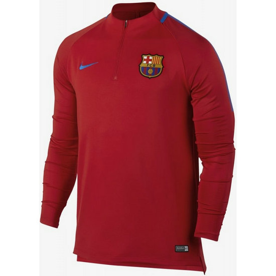 Sweat Foot Barcelone 2017/2018 Homme Rouge