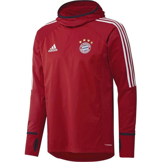 Sweat Foot Bayern 2017/2018 Capuche Homme Rouge