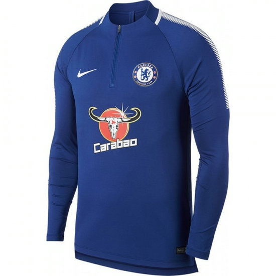 Sweat Foot Chelsea 2017/2018 Homme Bleu