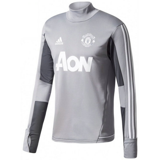 Sweat Foot Manchester United 2017/2018 Homme Gris