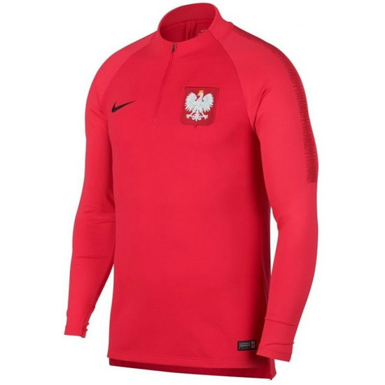 Sweat Foot Pologne 2018/2019 Coupe du Monde Homme Rouge