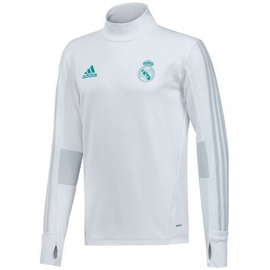 Sweat Foot Real Madrid 2017/2018 Homme Blanc