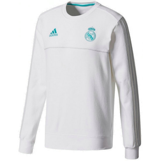 Sweat Foot Real Madrid 2017/2018 Homme W-Blanc