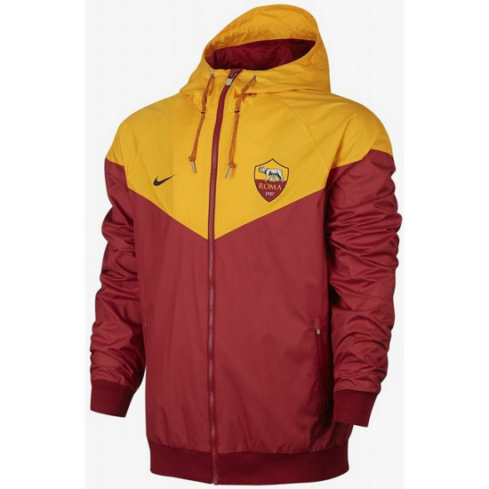 Veste Foot AS Roma 2017/2018 Homme Or
