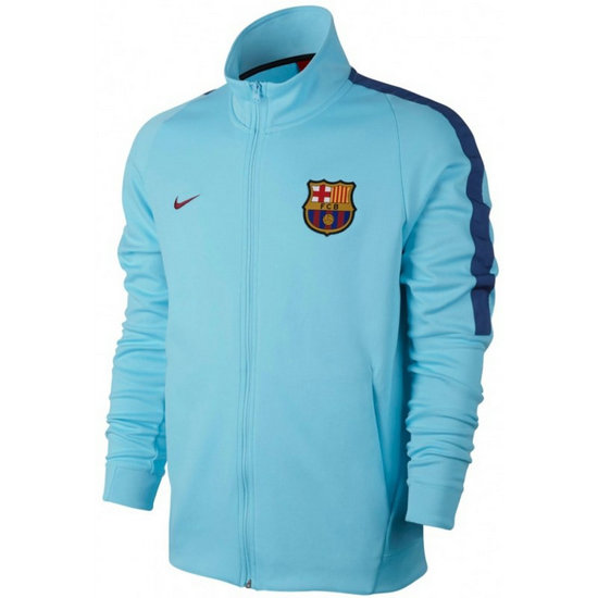 Veste Foot Barcelone 2017/2018 Homme Ciel