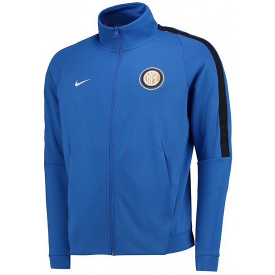 Veste Foot Inter Milan 2017/2018 Homme Bleu