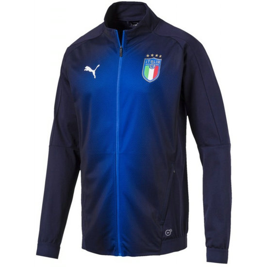 Veste Foot Italie 2018/2019 Homme Stadium-Marine