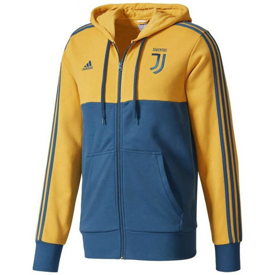 Veste Foot Juventus 2017/2018 Capuche Homme Bleu