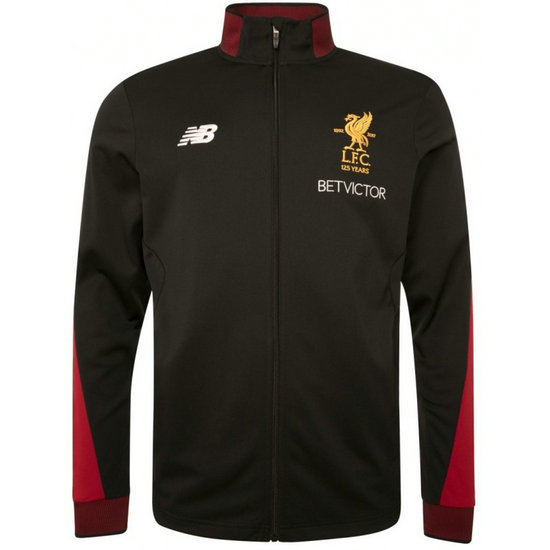 Veste Foot Liverpool 2017/2018 Homme Noir-Rouge