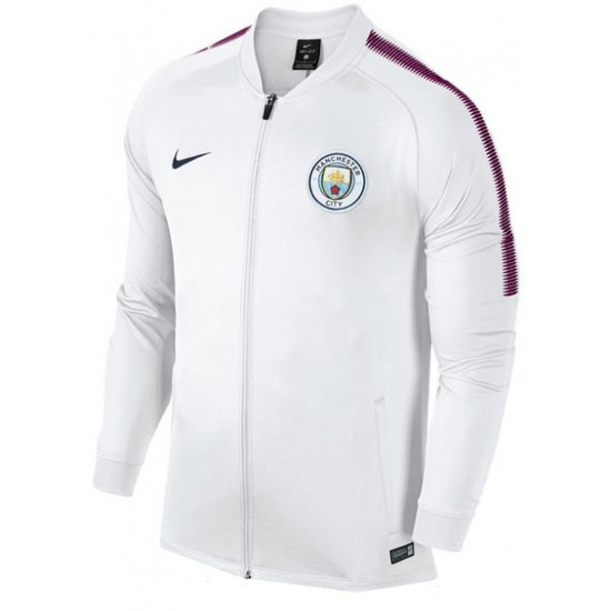 Veste Foot Manchester City 2017/2018 Homme Blanc