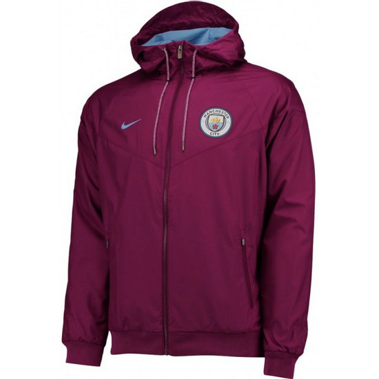 Veste Foot Manchester City 2017/2018 Homme Bordeaux