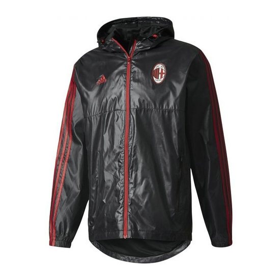 Veste Foot Milan AC 2017/2018 Coupe Vent Homme Coupe-Vent