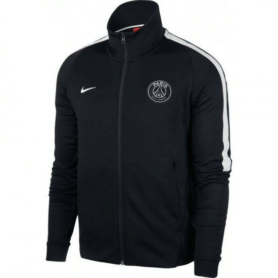 Veste Foot PSG Paris Saint Germain 2017/2018 Homme Noir