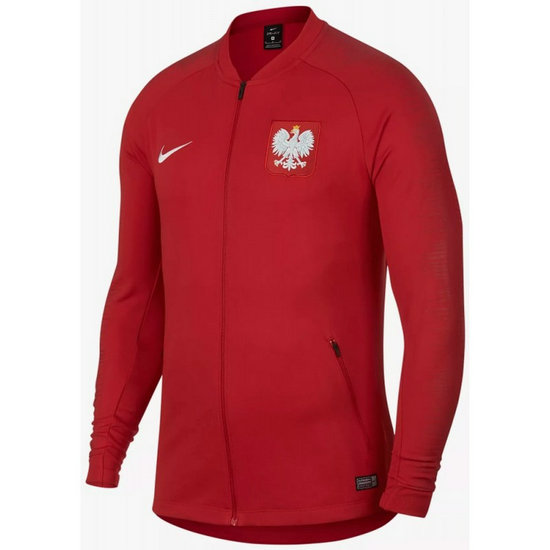 Veste Foot Pologne 2018/2019 Coupe du Monde Homme Rouge