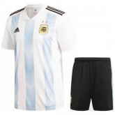 Original Ensemble Foot Argentine Enfant Domicile 2018/2019 Coupe Du Monde