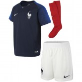 Ensemble Foot Equipe de France Enfant Domicile 2018/2019 Coupe du Monde Paris Boutique