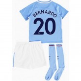 Vente Privée Ensemble Foot Manchester City Enfant BERNARDO SILVA 2017/2018 Domicile