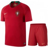 Ensemble Foot Portugal Enfant Domicile 2018/2019 Coupe Du Monde En Soldes