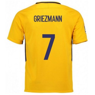 Rabais Maillot Atletico Madrid Enfant GRIEZMANN 2017/2018 Extérieur