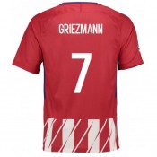 Maillot Atletico Madrid GRIEZMANN 2017/2018 Domicile Moins Cher