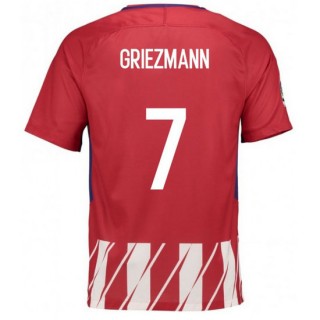 Maillot Atletico Madrid GRIEZMANN 2017/2018 Domicile Moins Cher