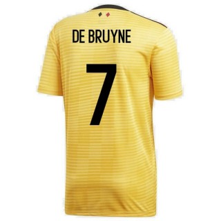 Nouveau Maillot Belgique Enfant DE BRUYNE Extérieur 2018/2019 Coupe du Monde