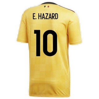 Maillot Belgique Enfant HAZARD Extérieur 2018/2019 Coupe du Monde Promos