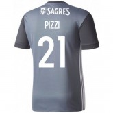 Maillot Benfica PIZZI 2017/2018 Extérieur Escompte En Lgine