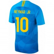 Authentique Maillot Bresil Enfant NEYMAR Extérieur 2018/2019 Coupe du Monde