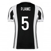 Maillot Juventus PJANIC 2017/2018 Domicile Rabais en ligne