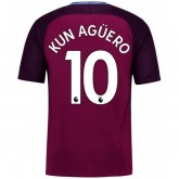 Maillot Manchester City AGUERO 2017/2018 Extérieur Site Francais