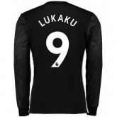 Site Maillot Manchester United LUKAKU 2017/2018 Extérieur Manches Longues