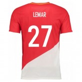 Maillot Monaco LEMAR 2017/2018 Domicile France Pas Cher